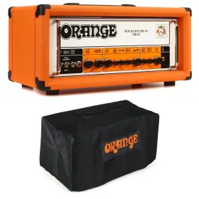 Rockerv50hcvbn Orange Rockerverb 50 Mkiii - 50-watt 2-channel Tube Head With Cover