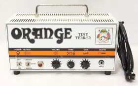 Tt15h Orange Tiny Terror 7/15 Watt Tube Guitar Amplifier Head With Power Cord