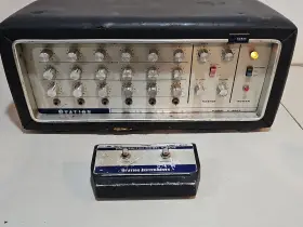 K-9612 Ovation K-6003 Rare 1969 Solid State Pre Amp Head And Foot Switch K-9612. Tested
