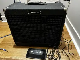 03602930 Peavey Classic 30 Guitar Tube Amp 2 Ch. Watts Black With Footswitch Usa Made