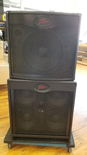 115tour Peavey Tnt 115 Tour Series 600 Watt 15 Inch Bass Combo Amp With 410 Cabinet