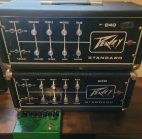 204715 Peavey Standard 240 Solid State Guitar Amp Head 210w 2-channel Electric