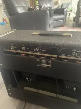 320t Peavey Vintage Mace Amplifier With Foot Switch - 1977 Very Nice
