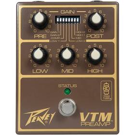 Peavey 3621900 Vtm Preamp Pedal Brown And Gold