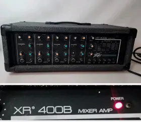 Xr400 Peavey 400b Vtg B Mixer Amp Century Amplifier 200h Power Module 1979 Made Usa