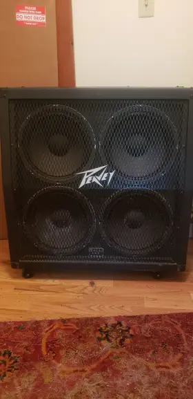 412-ms Peavey 412ms Sheffield 4x12 Guitar Speaker Enclosure Cabinet Local Pickup Ct