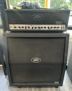 6505 Peavey 120-watt 4x12 Inch Half Stack 2010s - Black