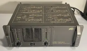 Cs-1200 Peavey Peavy 4 Ohm 600 Watt Stereo Power Amplifier