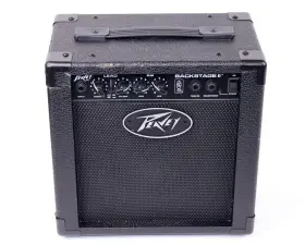 Ii-120us Peavey Backstage Ii Electric Guitar Amplifier - Black Sounds Great
