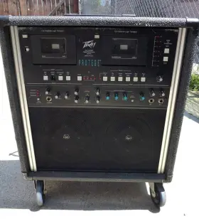 Loc-07 Peavey Jdi16 Very Rare Protege Amp Dual Working Cassette Digital System Watch Video