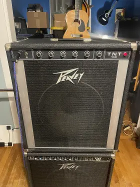 Tnt-100 Peavey Tnt 100 45-watts 115 Vintage Usa Bass Guitar Amplifier