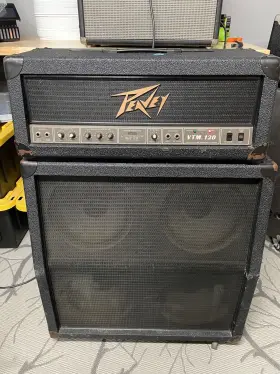 Vtm-120 Peavey Half Stack Guitar Amplifier Head And Cabinet San Diego Pick Up