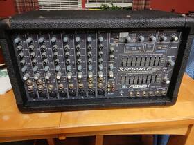 Peavey Xr-696f Xr696f Powered Mixer. 1200 Watt. 2/600w. Ddt Sc Power Module.effects
