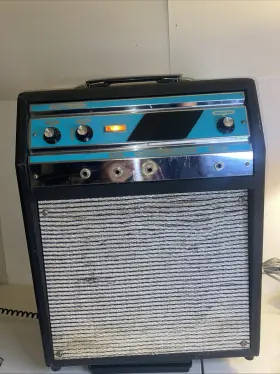S6616 Penncrest Vintage Supro Trojan Guitar Amplifier Untested