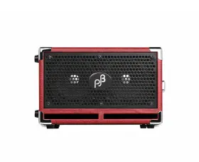 Phil Jones Bass 812417031177 C-2r Compact 2 2x5 Inch Cabinet - Red Used