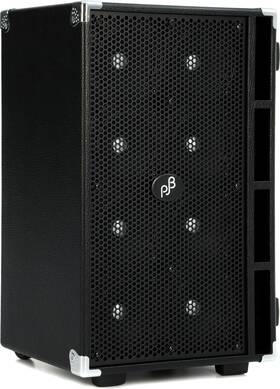 Phil Jones Bass C8-blk Compact 8 X 5-inch 800-watt Cabinet - Black