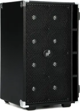 C8-blk Phil Jones Bass Compact 8 X 5-inch 800-watt Cabinet - Black C8-blk Phil Jones Bass Compact 8 X 5-inch 800-watt Cabinet - Black