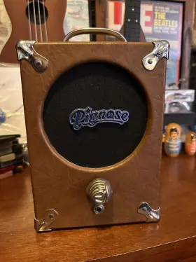 7-100-r Pignose Mini Amp For Electric Guitar With Ac Adapter Pre-owned