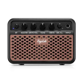 M-02892bn Pogolab Mini Guitar Amp 5w Small Portable Electric Amplifier Clean And Drive E