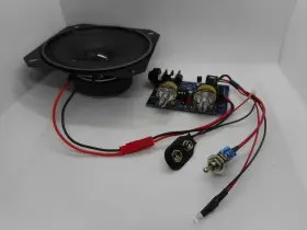 Pop3sp Poppys Mini 9v Hand Built Cigar Box Amp With Premium Speaker - Ready To Mount In Your