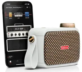 Hw0109go-ps Positive Grid Spark Go Pearl - Portable Smart Guitar Amp And Bluetooth Speaker