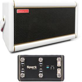 Positive Grid Pgsparkprl2bn3 Spark 2 50-watt X 4-inch Combo Amp With Footswitch - Pearl