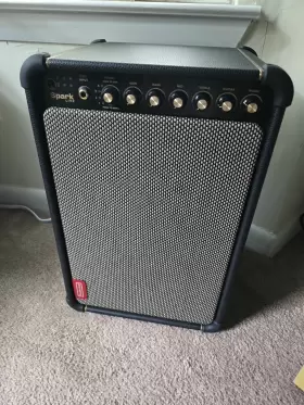 Sf011g-usss Positive Grid Spark Live 4-channel Smart Amp And Pa System Combo With Battery