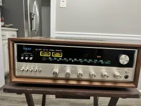 04394857 Provo Electronics Rare 1969vintage Teac Ag-7000 Receiver Wood Case