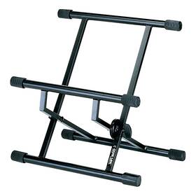 Quik Lok Ams-bs-317bk Quik-lok Double-brace Low-profile Amp Stand For Small Amps