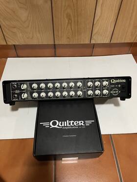 Quilter Amps Aviatormach3head Labs Aviator Mach 3 Head With Button Ft Switch And Padded Bag