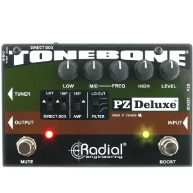 Radial Engineering 676101040384 Tonebone Pz-deluxe Studio Acoustic Instrument Preamp Pedal