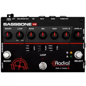 7071 Radial Engineering Used004000 R800 00 Bassbone V2 Bass Preamp And Di Box Refurbished