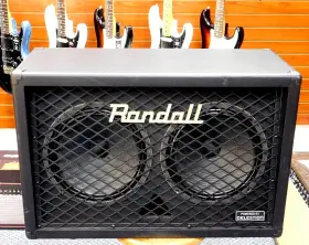 Rd212-v30 Randall Diavlo 2x12 Angled Guitar Cabinet Vintage 30 Speakers Nice