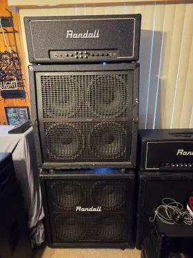 Rg200es Randall Century 200 Full Stack 4x12 Cabinets Dimebag Darrell Pantera