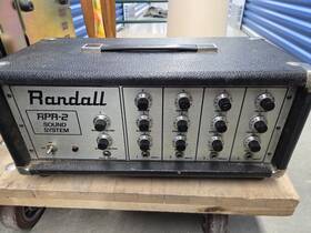 Randall Rpa-2 Vintage 4 Channel Guitar Pa Amp Head With Reverb