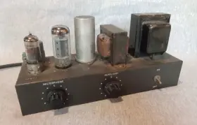 Sa-101-b Rca Tube 1950s Guitar Amp Mono Hi-fi Preamp/amplifier 7868 And 6aw8a