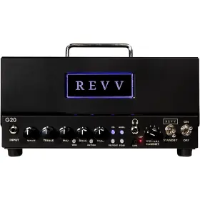 Revv Amplification 197881144296 G20 20w Tube Guitar Amp Head Black Rf
