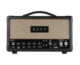 D20-ts Revv Amplification D20ts 20/4-watt 1-ch Tube Head Tolexed Headshell - Used