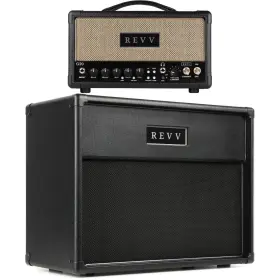 Revvg20t112bun Revv G20 20/4-watt Tube Head And 1x12 Inch Cabinet Bundle - Black Tolex