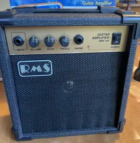 Rms-100 Rms Communications 8w Guitar Amplifier Excellent Condition