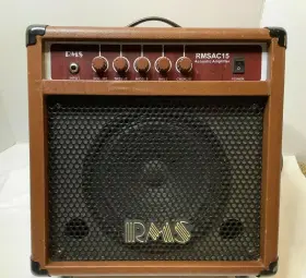 Rmsac15 Rms Ac15 15 Watt Acoustic Guitar Amp Amplifier With 8 Inch Speaker