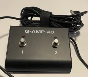 Rockville 613817040017 G-amp 40 Guitar Combo Amplifier Amp Footswitch Only