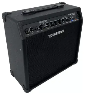 Rockville 810095680229 G-amp 30 Watt Guitar Combo Amplifier Amp Bluetooth/mic In Footswitch