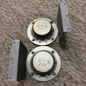 180-014-00 Rola Pair Of Vintage 8 Ohm Tweeter Speakers