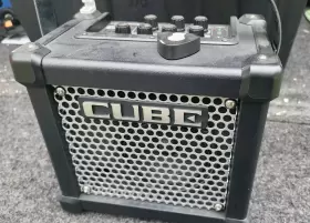 413442e32 Roland Micro Cube Gx Amplifier Black Mini 3w