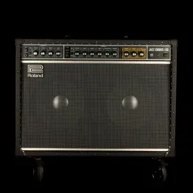 85rol007 Roland Pre Owned Jc-120 Guitar Amp Combo With Footswitch And Cover - Z2m6777