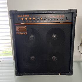 Roland 910314 Dac-50xd 50-watt Guitar Combo Amp Black Serial Number