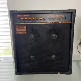 Dac-50xd Roland 910314 50-watt Guitar Combo Amp Black Serial Number