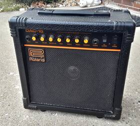 Roland Dac-15 Guitar Amp 30 W 8 Inch Speaker Solid State 80s Japan Vgc Tested