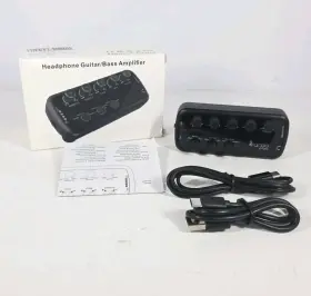 Gp20a Rrange Mini Electric Guitar Headphone Amplifier Amp 3 Built-in Speaker Simulations